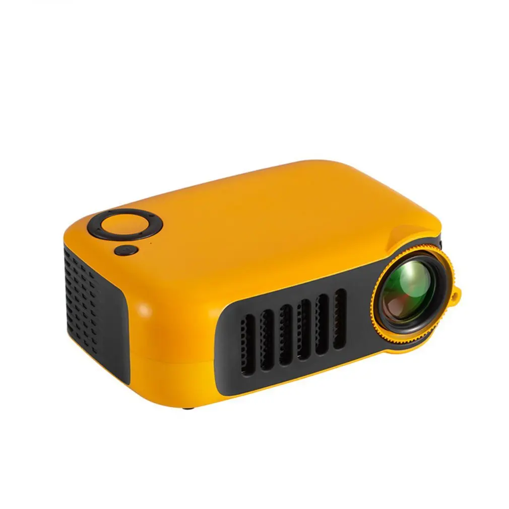 orange A2000 домашний мини-проектор Led развлечения поддержка 720P Hd проектор многофункциональный интерфейс - Цвет: orange