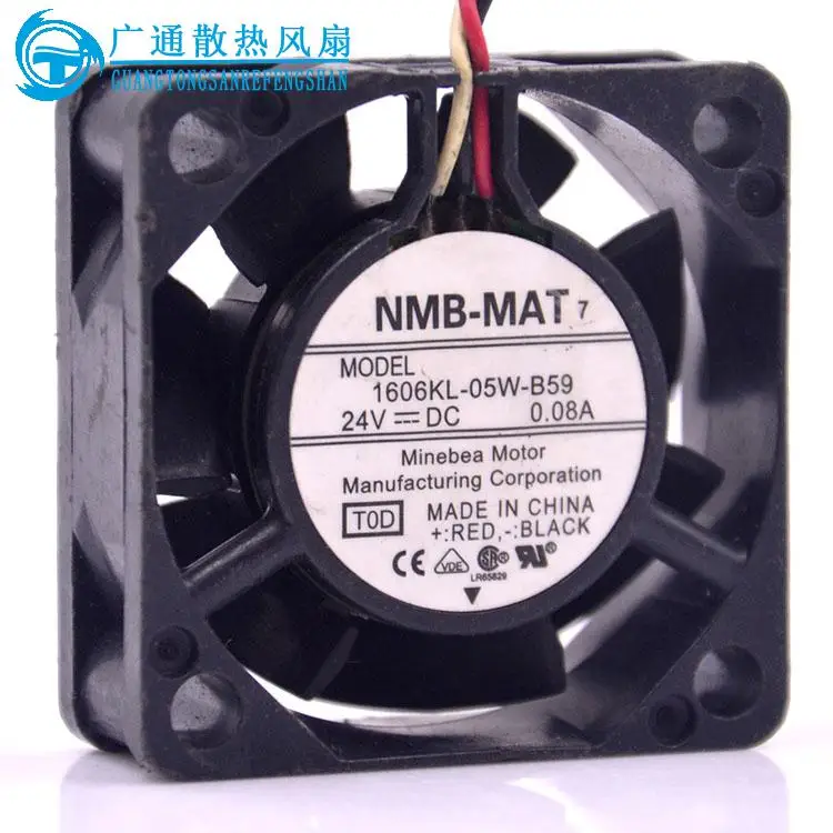 Для NMB 4015 1606KL-05W-B59 L02 24V 0.08A FH6-1742 3 провода Вентилятор охлаждения