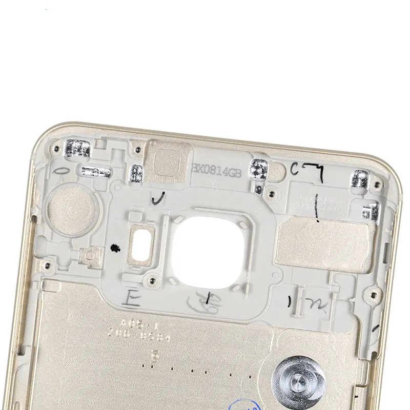 10 шт. Высокое качество для samsung Galaxy C7000 Металлическая Крышка батарейного отсека задняя дверь корпус+ инструмент для ремонта