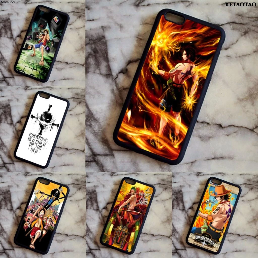 KETAOTAO fashion Cute Cartoon Luffy One Piece Phone Cases for Samsung S3 4 5 6 7 8 Note 3 Case Soft TPU Rubber Silicone |