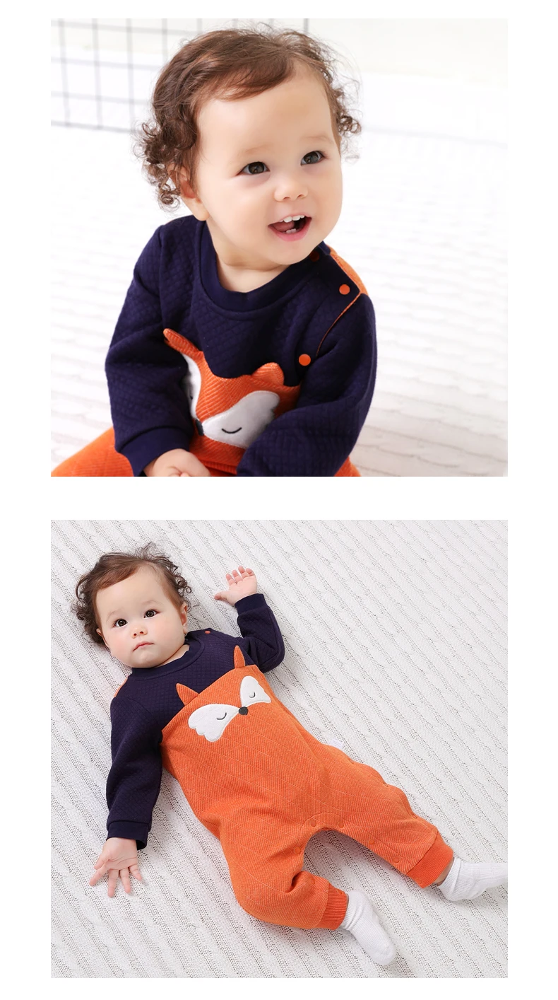Dinstry/весенне-осенние однотонные детские комбинезоны с длинными рукавами; Одежда для новорожденных; Детский комбинезон унисекс