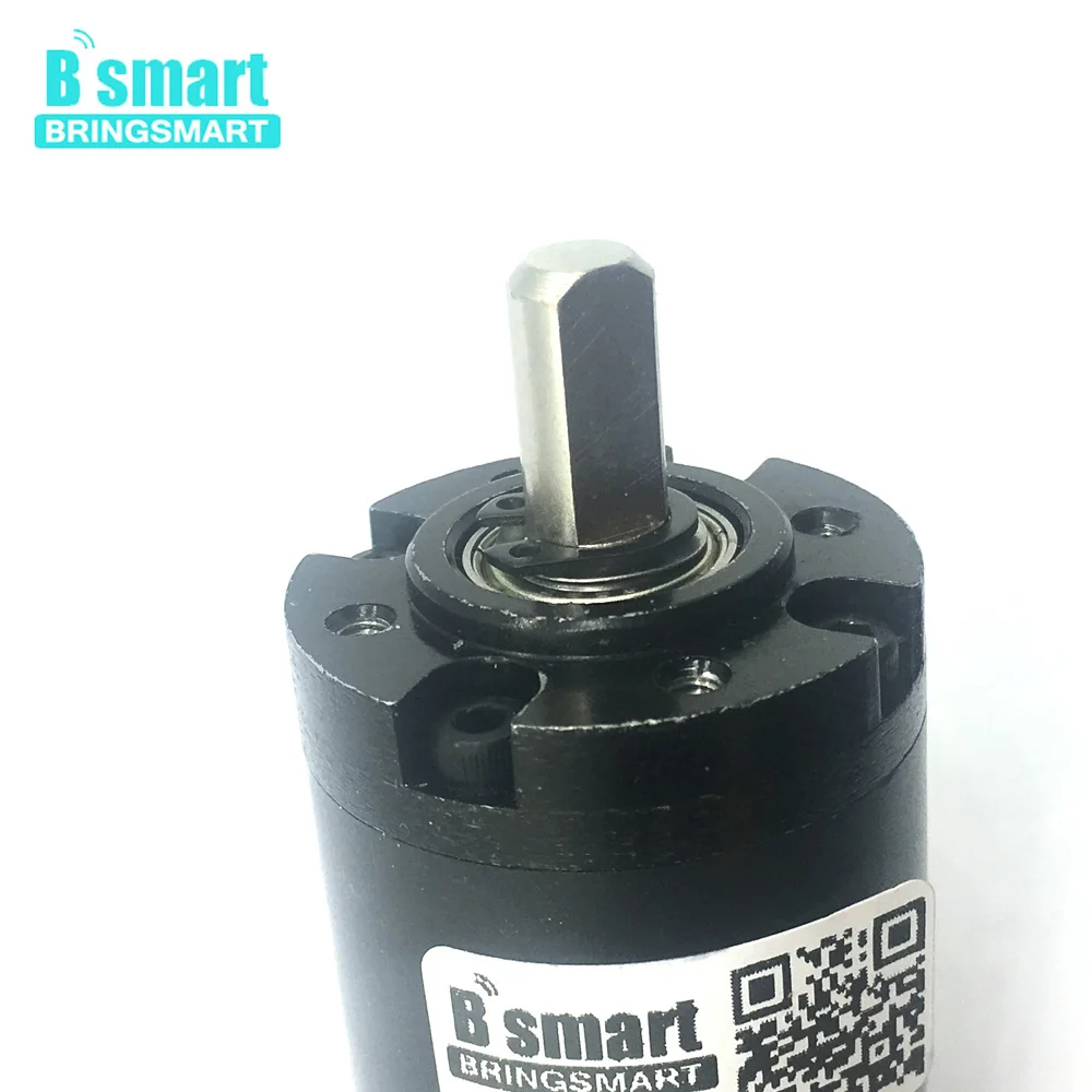 Bringsmart PG36-555 Шестерни Мотор 12 V-24 V высокий крутящий момент 60kg. См Низкий Скорость мотор 21-80 об/мин планетарный двигатель постоянного тока для DIY части двигателя