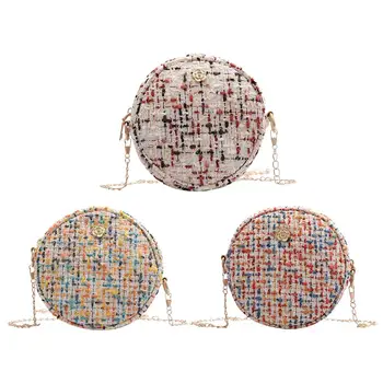 

Casual New Cute Shoulder Bags Woolen Crossbody Messenger Phone Pocket Chain CrossbodyFashion Style Shoulder Bags for Women