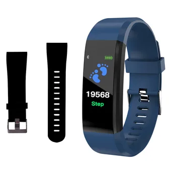 

2020 115Plus Sport Smart Watch Bracelet Heart Rate Blood Pressure Men Smart watches android Fitness Tracker Smart WristBand