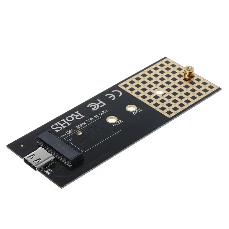 

USB 3.1 Type-C to M Key M.2 SSD Enclosure Case with Cable for intel 600P PCI Express NVMe