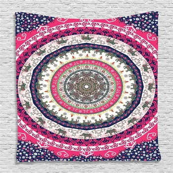 

Wall Hanging Tapestries Indian Mandala Tapestry Retro Boho Wall Tapestry Beach Mat Travel Towel Blanket Yoga Mats Home Carpet