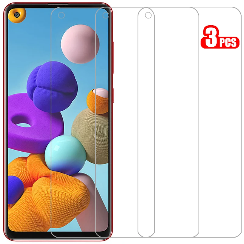 

case for samsung a21s a21 a11 a01 cover screen protector tempered glass on galaxy a 21s 21 s 11 01 protective phone coque bag 9h