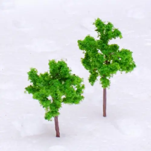 50 Model Pine Tree Train Railway Diorama Scene Landscape Buidling N Z Scale