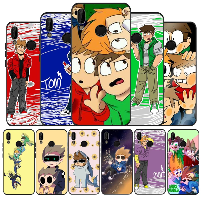 Phone Case For Honor 8X 9 8 10 20 30 Lite Pro Eddsworld Cases MATE Black TPU Soft shell | Мобильные телефоны и аксессуары