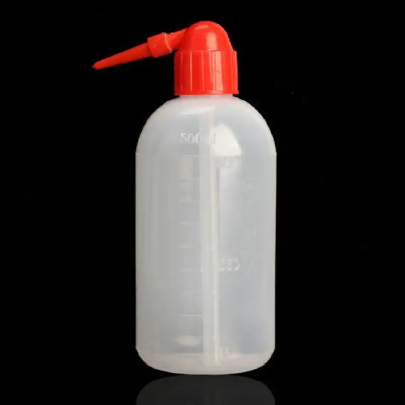 250ml/500ml Red Bird Head Tattoo Squeeze Bottle Diffuser Green Soap Wash Lab Supply Plastic 1 pcs plastic storage bottle
