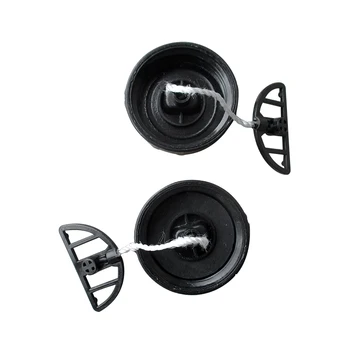 

2Pcs Plastic Fuel Cap Oil Cap For Stihl Chainsaw 017 018 MS170 MS180 Fuel Gas Oil Filler Hot Black Fuel Cap Oil Cap