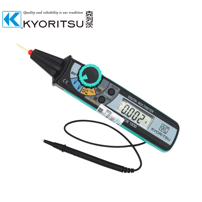 Kyotitsu KEW1030 тип Ручки Цифровой мультиметр портативный умный мини мультиметр с освещением