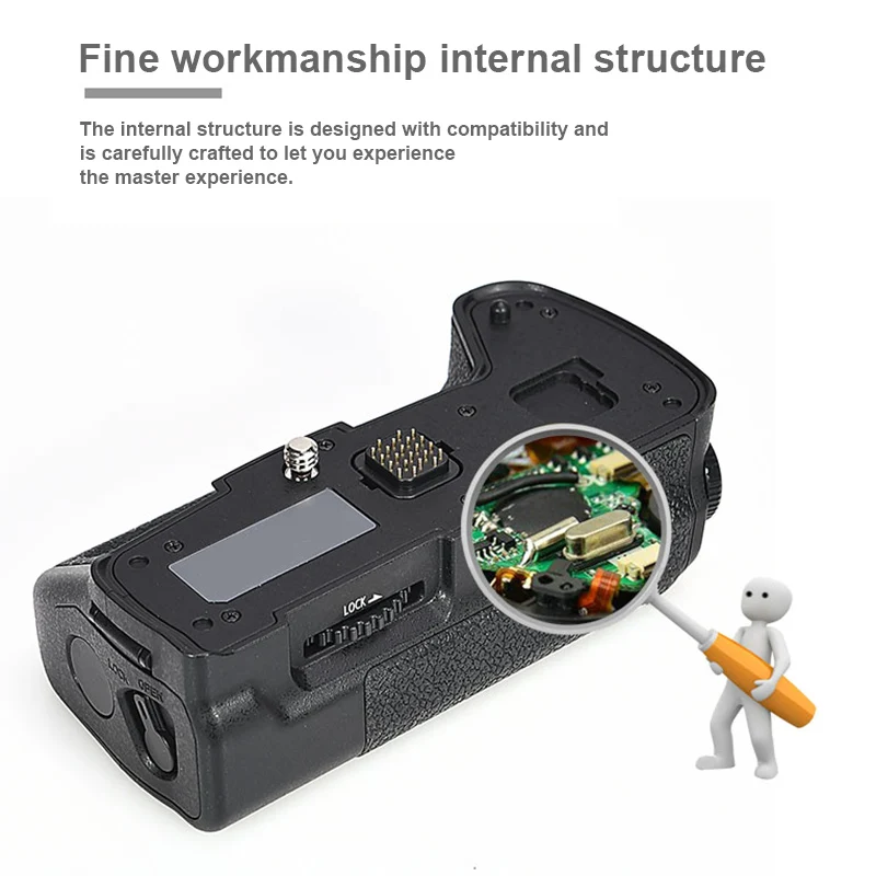 

Professional Battery Grip Multipurpose Power Pack for Panasonic G85/G80 Digital SLR Camera Hi 888