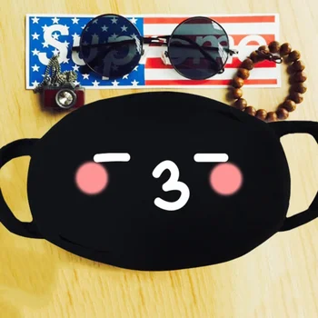 

New New Funny Cute Grimace Printed Party Masks Reusable PM2.5 Dustproof Masks Mouth-muffle Saliva-Proof Mask