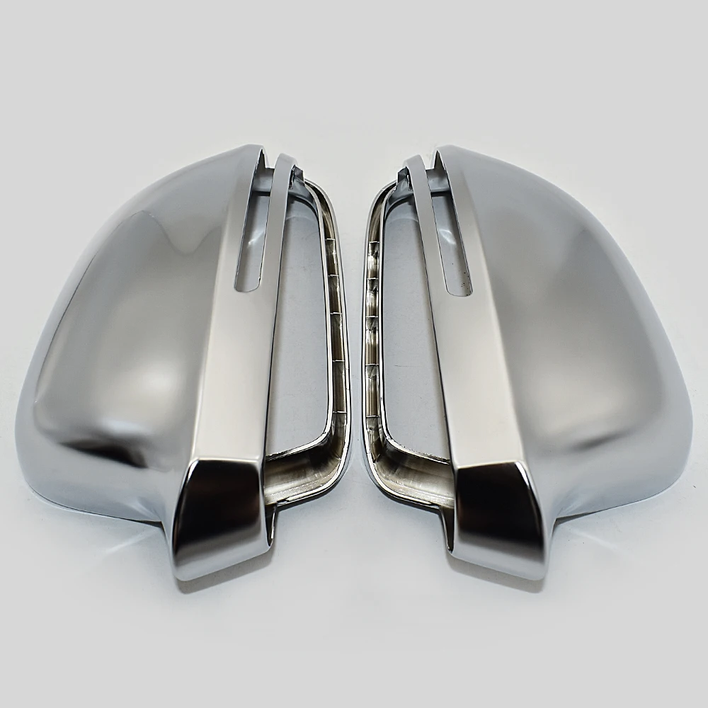 XIANGXIXING Matt Chrome Mirror Cover Rearview Side