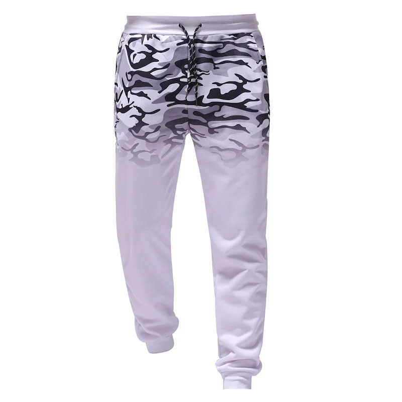 

2018 New Style Gradient Camouflage Men Casual Gymnastic Pants W40-2