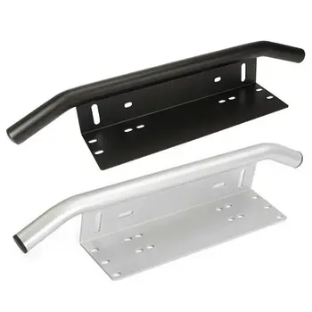 

Universal Bull Bar Front Bumper License Light Mount Bracket SUV Lamp Holder E7CA