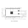 Free shipping Hi-Link 2pcs/lot UART embedded wifi mt7628 openwrt module RAM128m flash 32M Ethernet Router Module HLK-7628N 3