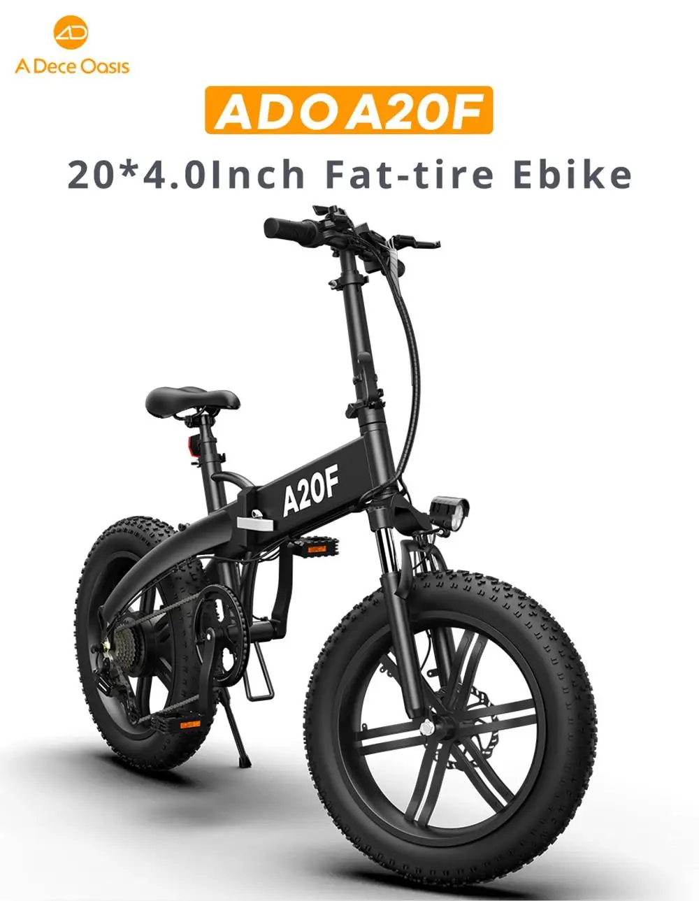 A20F Folding Fat Tire Electric Bike DK