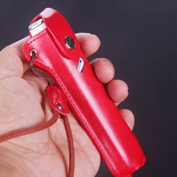 

Pu Leather Portable Bag With Short Lanyard Ring Lock Cover For IQOS 3.0 Multi Protective Accessories