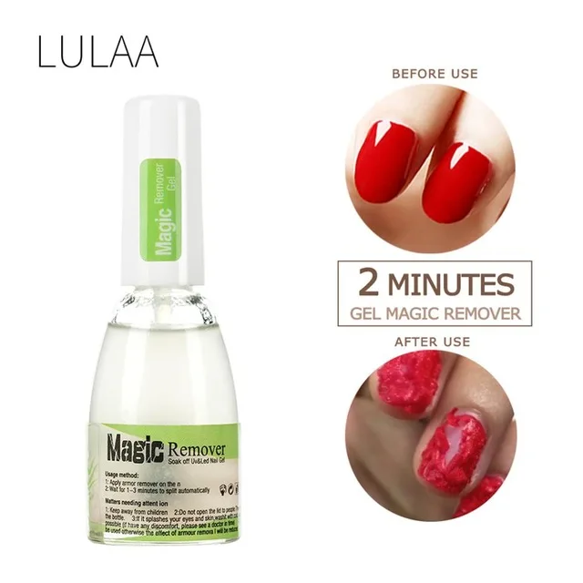 15ml Nail Remover Новинка, волшебное средство для снятия лака для ногтей, 15 мл, Burst UV& светодиодный гель, удалитель замачивания, Гель-лак для снятия лака, маникюр, быстрый Здоровый очиститель для ногтей - Цвет: 15ml Nail Remover