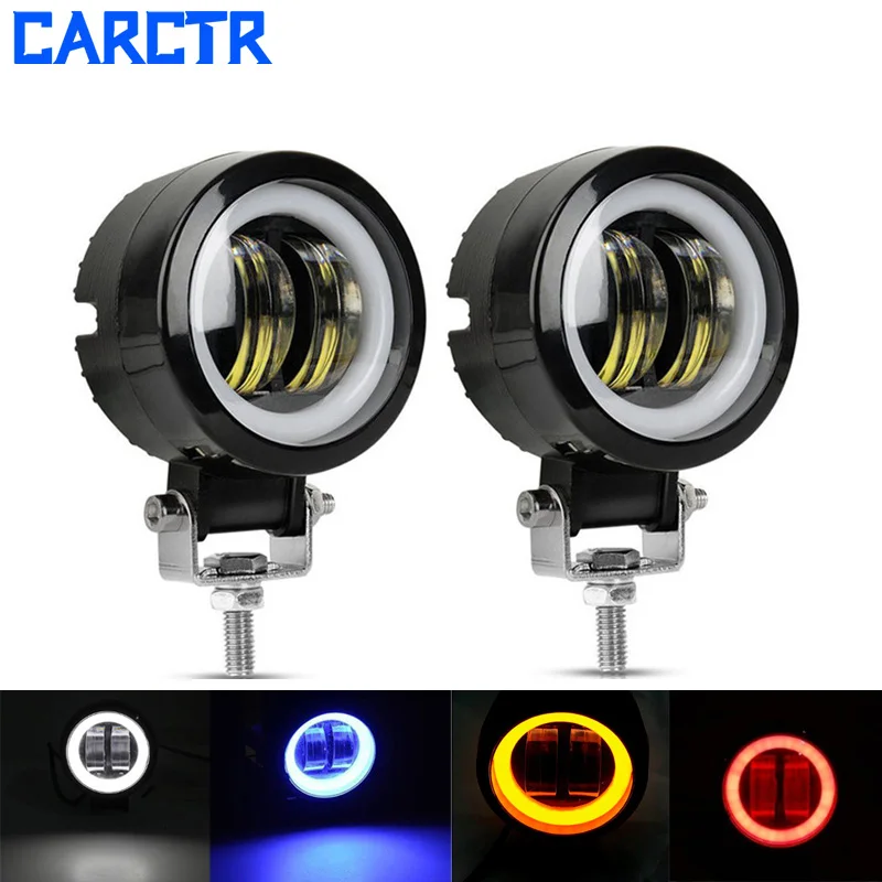 

3 Inch Led Work Light Bar Fog Lamp Driving Daytime Off Road Light Spot 12V 24V 6000K for Motorcycle Halo Jeeps ATV SUV Headlight
