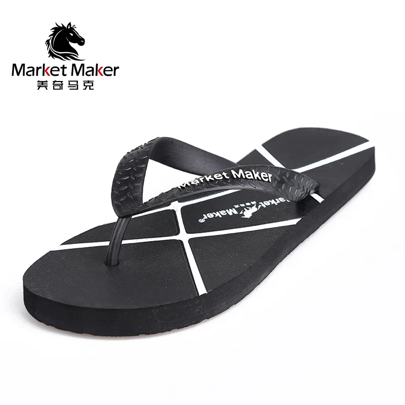 

Misskiss ma ke Summer New Style Flip-flops Men's Beach Casual Holiday Slippers Mixed Colors-Style Rubber Slipper
