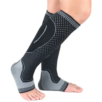 

1Pc Mens Womens Compression Socks Running Medical Sports Calf Support Elastic Stress Socks 4 Colors