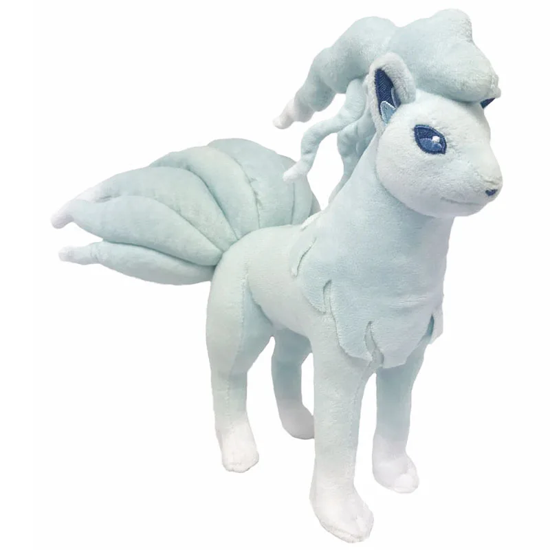 1" солнце и луна алола Ninetales девять хвостов лиса Мягкая кукла 25 см Плюшевые игрушки на день рождения Рождественский подарок для детей