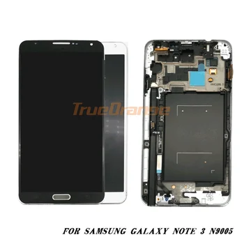 

Brightness Adjustment LCDs For Samsung Galaxy Note 3 N9005 Note3 LCD Display Frame Touch Screen Digitizer Assembly Replacement