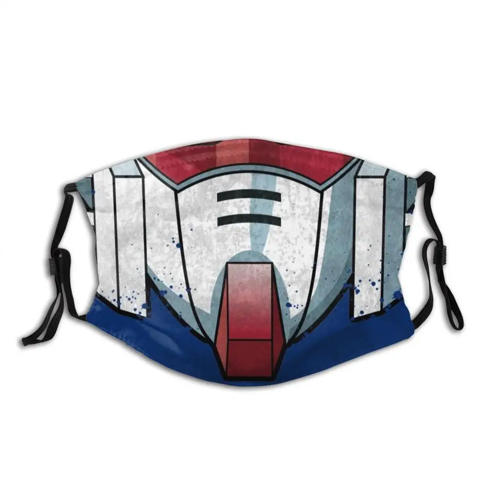 

Gundam Rx - 78 - 2 Face Mask With Filter Phone Suit Logo Japan Anime Japanese Manga Mecha Gunpla Wing Mech Robot Rx78 2 Rx782