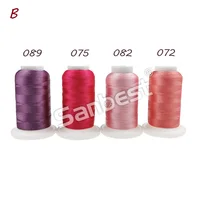 Sanbest High-Quality Polyester Embroidery Thread 120D/2 Filament 1000M – 92 Colors for Brother & Singer Sewing Machines - Image 4
