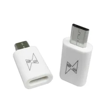 Micro USB папа к USB-C type C Женский адаптер конвертер для зарядки и передачи данных