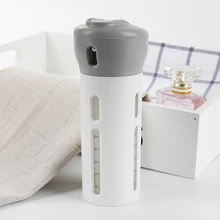 Недавно 4-в-1 Путешествия Бутылки бутылка для многоразового использования лосьон шампунь гель диспенсер для путешествий Портативный герметичные поворотный бутылки