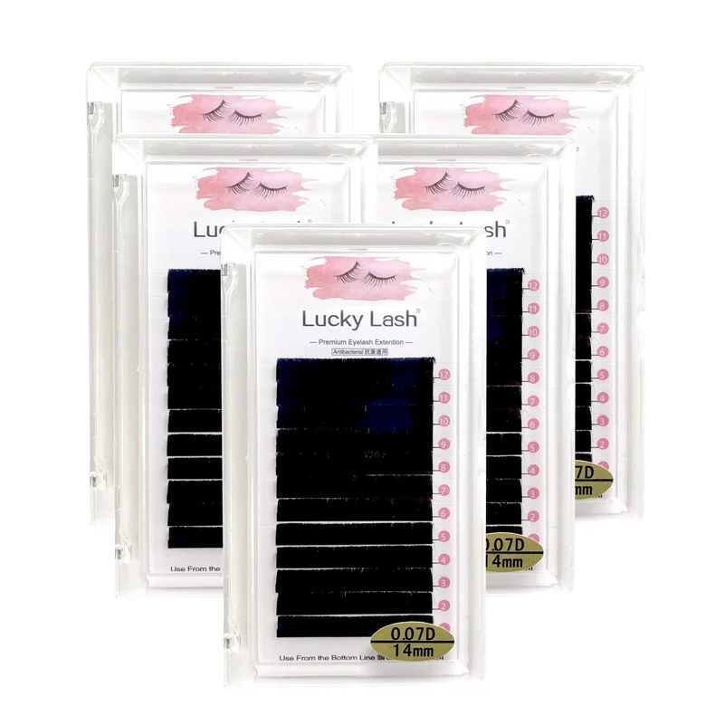 Lucky Lash Auto Blooming Lashes Easy Fanning Mink Volume Auto Blooming  Eyelashes Extensions Makeup Premium Eyelashes