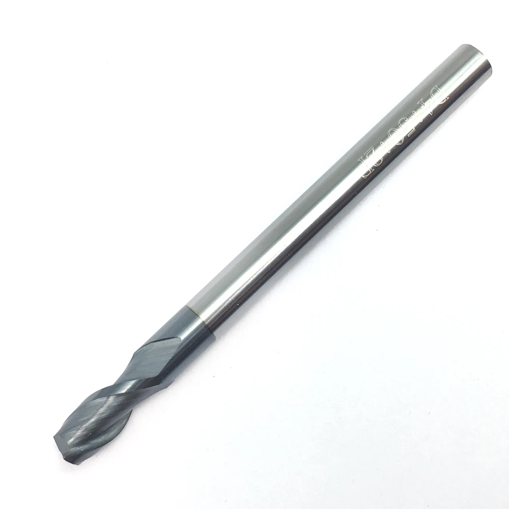 1PCS HRC50 4.0XD4X50L 2Flute Alloy Carbide Tungsten Steel Milling Cutter Milling Tools End Mill Endmills Solid Carbide Endmill