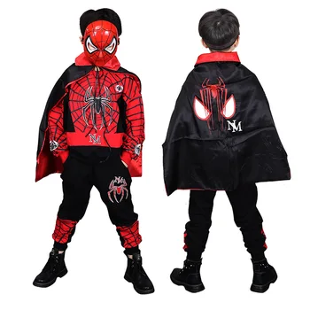 

Children's Suit Spider-man Suit Autumn Long Sleeves for Boys All Saints' Day Dance Performance Clothing