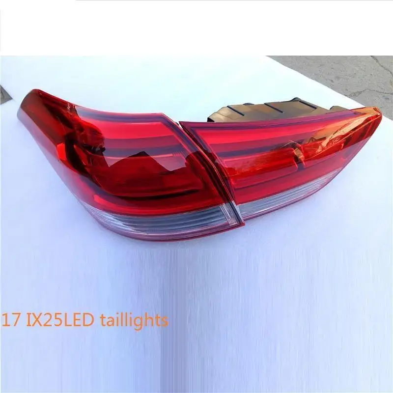 Running Luces Led Para Auto Assessoires Стайлинг сборка Cob автомобилей освещение фары Задние фары 17 для hyundai IX25