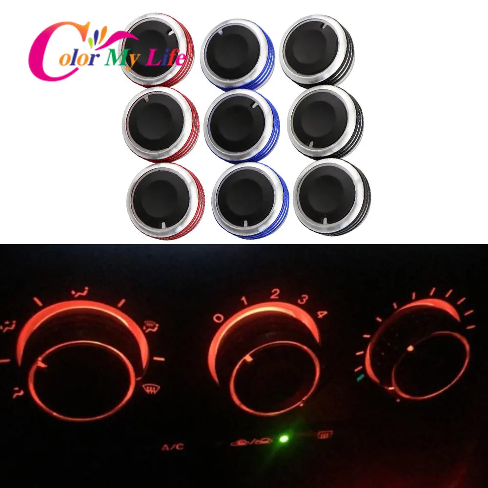 Ручка управления для панели кондиционера Color My Life A/C подходит Mazda 3 M3 2004 2005 2006 2007 2008