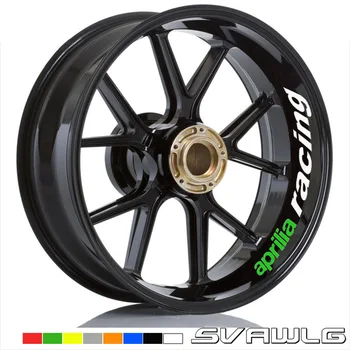

New high quality Motorcycle Wheel Sticker stripe Reflective Rim For Aprilia TUONO Caponord RSV4 GPR150 Shiver 750