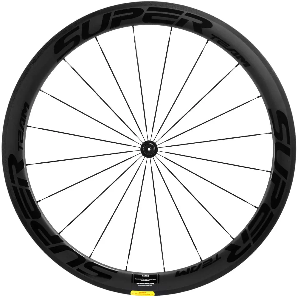 SUPERTEAM UCI Approved 50mm 25mm U Shape Carbon Wheels Road Bike Wheelset 700C Clincher Carbon Wheel