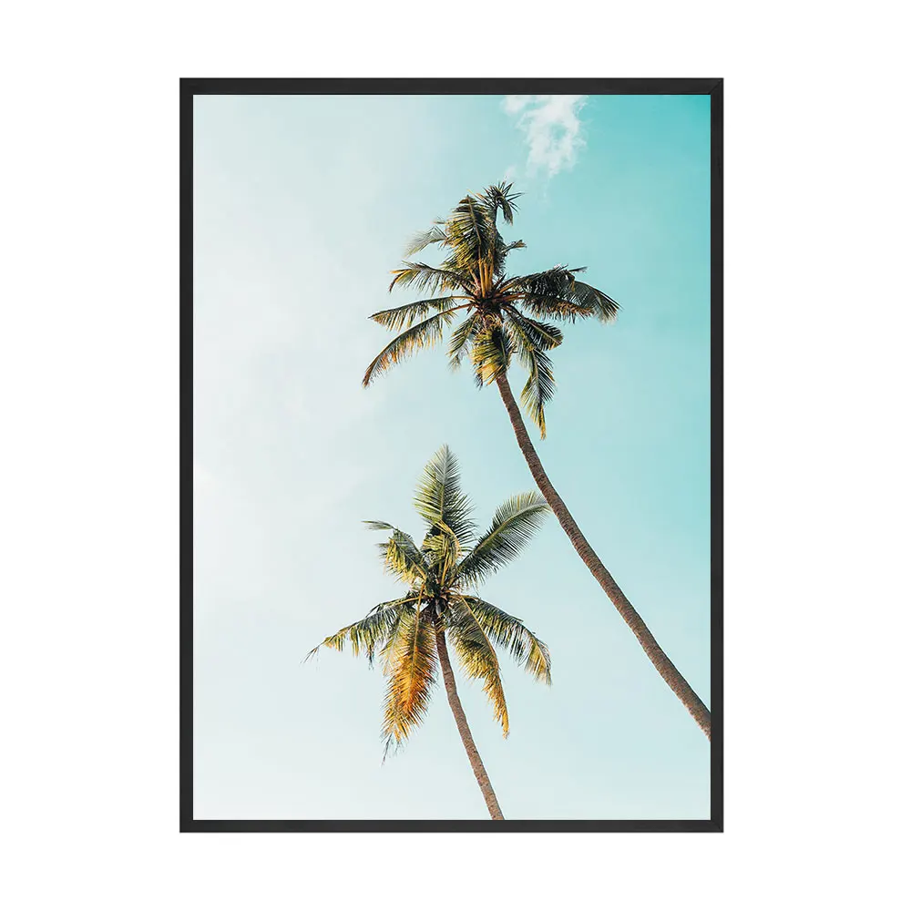 California-Beach-Van-Canvas-Painting-Ferris-Wheel-Print-Tropical-Palm-Poster-Pastel-Color-Wall-Art-Nordic (8)