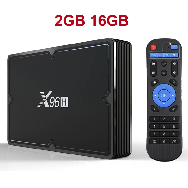 2GB 16GB Процессор X96H Android 9,0 Smart tv Box X96 H Android tv BOX 2 ГБ/4 Гб ram 16 Гб/32 ГБ/64 Гб rom H603 четырехъядерный 64-разрядный ARM телеприставка - Цвет: 2GB 16GB