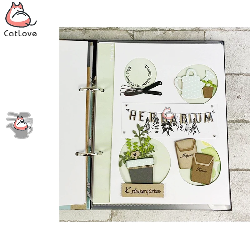 Catlove садовые инструменты металлические режущие штампы форма для скрапбукинга