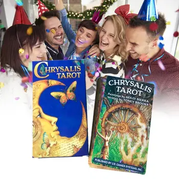 

78-card Magic Chrysalis Tarot Board Games Cards Read Fate Tarot Card Game For Personal Use Board Game Deck And Guidebook