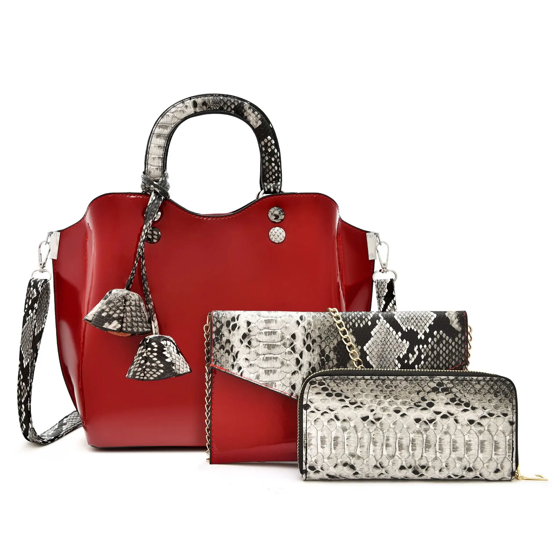 

Manufacturers Direct Selling 2019 New Style Europe And America-Style LADY'S Bags Pu Zipper Shoulder Handbag Foreign Trade