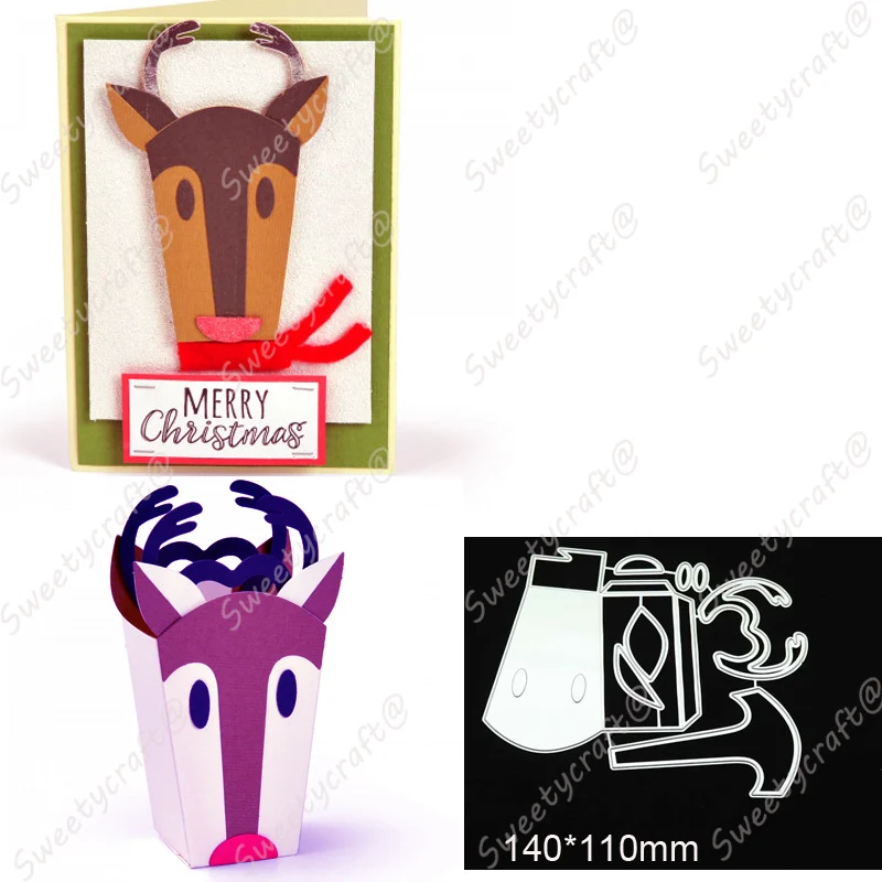 Deer Box Cutting Die