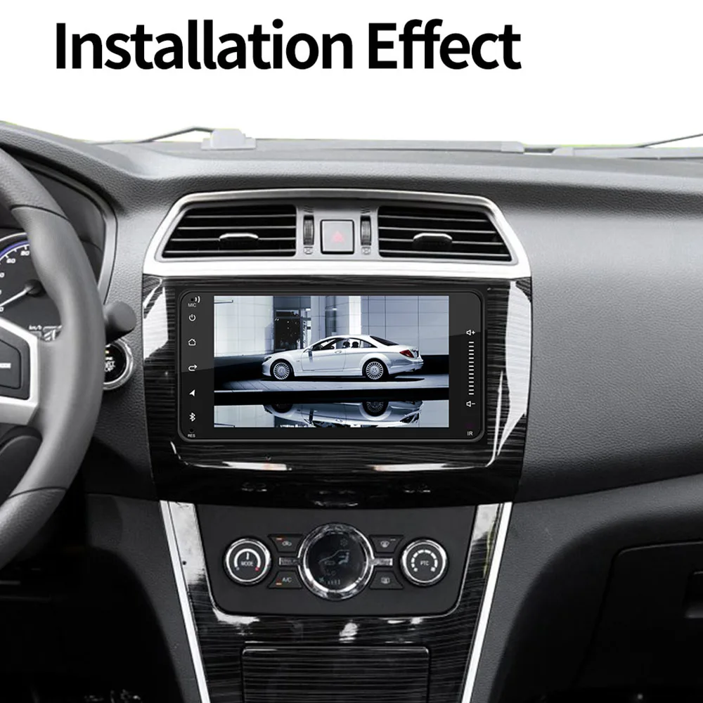 

Replacement Audio Player Auto Interior Inner 7 inches Bluetooth FM Radio