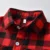 Tem doger baby boy girls shirts newborn costumes for baby boys shirt long sleeve plaid blouse infant girls top red grey bl