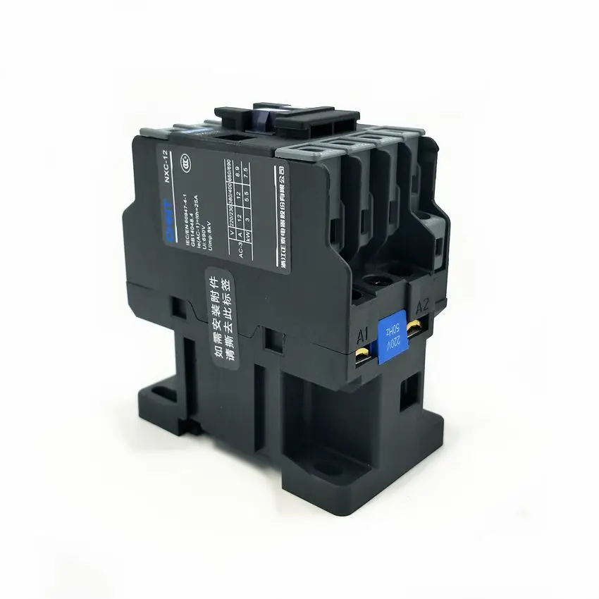 CHINT AC Контактор NXC-12 12A катушки Напряжение AC220V 110V 380V 24V 36V 48V 1NO 1NC CJX2-12 | Обустройство